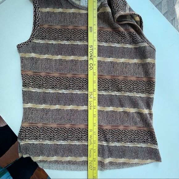 Tess Sleeveless Fall Colors‎ Shell  -  Large - Picture 6 of 7